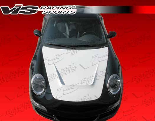 VIS Racing - 1999-2005 Porsche 996 G Tech Style Fiberglass Hood