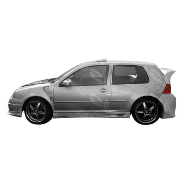 VIS Racing - 1999-2005 Volkswagen Golf 4 2Dr/4Dr Titan Side Skirts