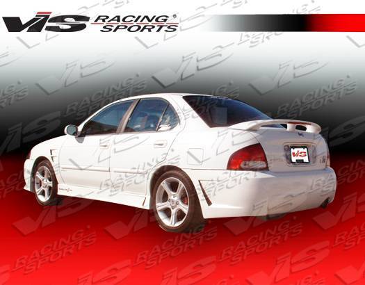 VIS Racing - 2000-2003 Nissan Sentra 4Dr Tsc 3 Rear Bumper