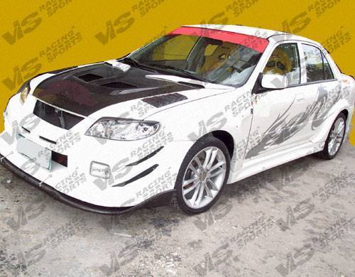 VIS Racing - 2001-2003 Mazda Protege 4Dr Gt Widebody Full Kit