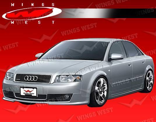 VIS Racing - 2002-2005 Audi A4 4Dr Jpc Front Lip Polyurethane