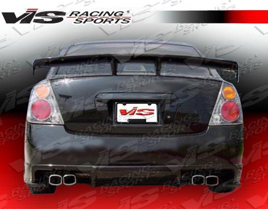 VIS Racing - 2002-2004 Nissan Altima 4Dr Ballistix Rear Bumper