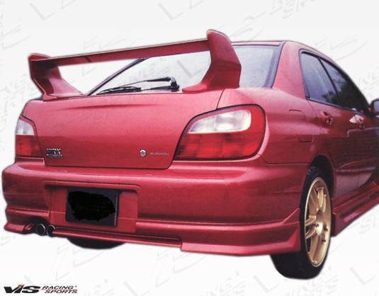 VIS Racing - 2002-2003 Subaru Wrx 4Dr Tracer Rear Lip