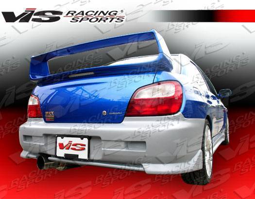 VIS Racing - 2002-2003 Subaru Wrx 4Dr Tracer 2 Rear Bumper