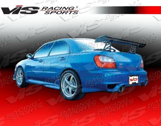 VIS Racing - 2002-2003 Subaru Wrx 4Dr Zyclone 2 Rear Bumper