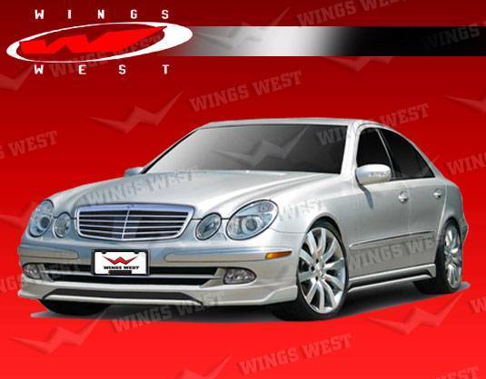 VIS Racing - 2003-2006 Mercedes E Class W211 4Dr Jpc Front Lip Polyurethane