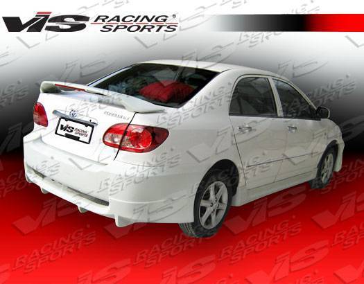 VIS Racing - 2003-2008 Toyota Corolla 4Dr Icon Rear Bumper