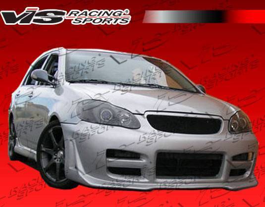 VIS Racing - 2003-2008 Toyota Corolla 4Dr Octane Front Bumper