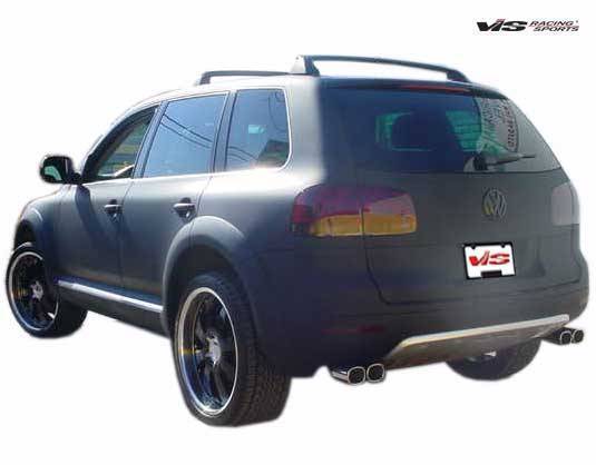 VIS Racing - 2003-2007 Volkswagen Touareg 4Dr Otto Rear Diffuser