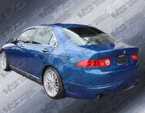 VIS Racing - 2004-2005 Acura Tsx 4Dr K Speed Rear Lip