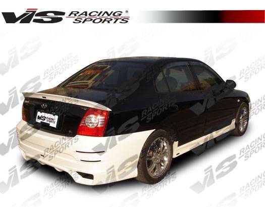 VIS Racing - 2004-2006 Hyundai Elantra 4Dr Fuzion Rear Bumper