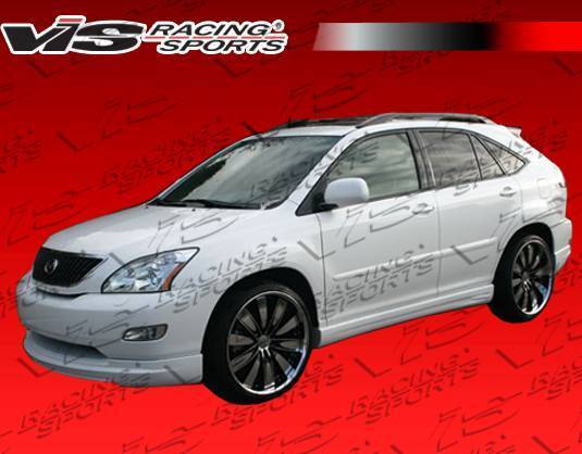 VIS Racing - 2004-2009 Lexus Rx 330 4Dr Vip Side Skirts