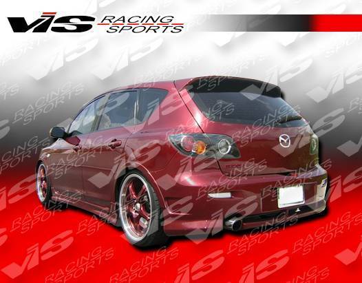 VIS Racing - 2004-2009 Mazda 3 4Dr Magnum Rear Bumper