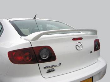 VIS Racing - 2004-2009 Mazda 3 4Dr Factory Style Spoiler Flushmount