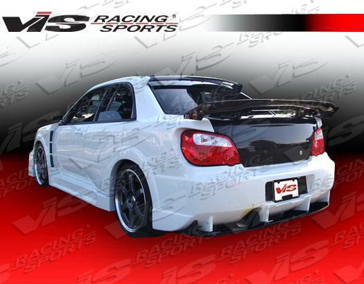 VIS Racing - 2002-2007 Subaru Wrx 4Dr Z Speed Wide Body Spoiler