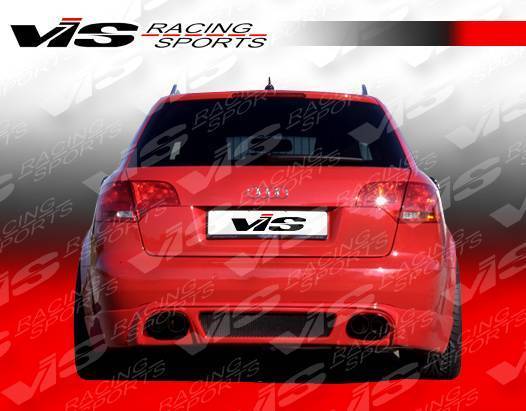 VIS Racing - 2006-2008 Audi A4 4Dr R Tech Rear Lip