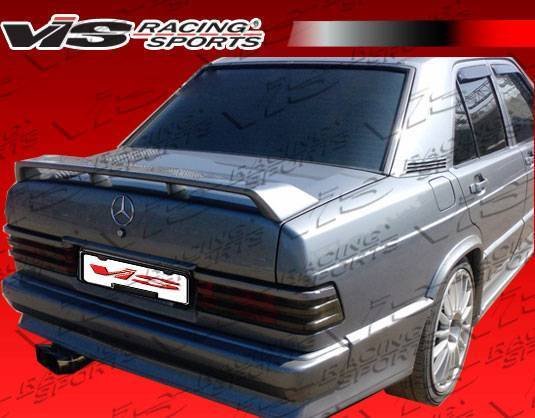 VIS Racing - 1984-1993 Mercedes C- Class W201 4Dr Euro Tech Spoiler