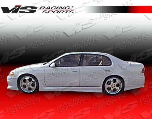 VIS Racing - 1993-1997 Lexus Gs 300/400 4Dr Cyber 1 Side Skirts