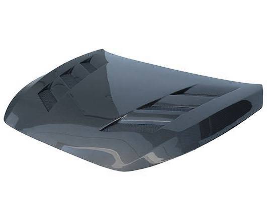 VIS Racing - Carbon Fiber Hood AMS Style for Infiniti Q60 2DR 17-20