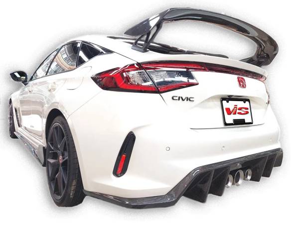 VIS Racing - Carbon Fiber Rear Diffuser RS Style For Honda Civic FL5 Type R 2023-2024