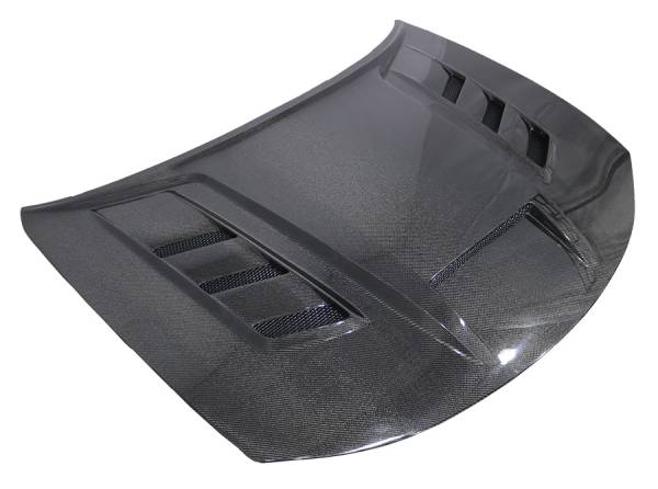VIS Racing - Double Sided Carbon Fiber Hood Terminator Style for Dodge Charger 4DR 2015-2023