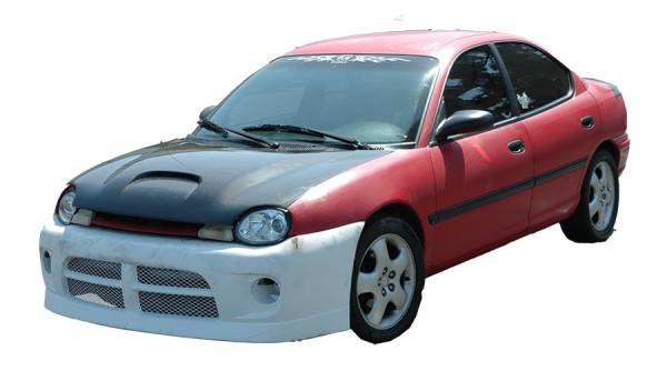 VIS Racing - Carbon Fiber Hood SRT Style for Dodge Neon  2DR & 4DR 1995-1999
