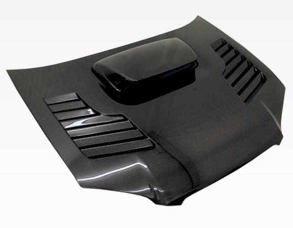 VIS Racing - Carbon Fiber Hood Tracer Style for Subaru WRX 4DR 2004-2005