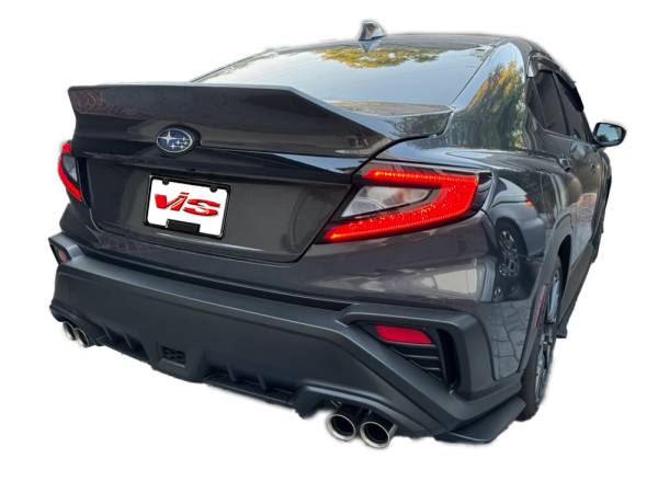 VIS Racing - Carbon Fiber Trunk SS Style for Subaru WRX 4DR 2022-2024