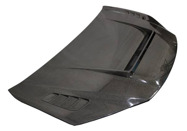 VIS Racing - Carbon Fiber Hood VTX Style for Toyota Prius 2023-2024