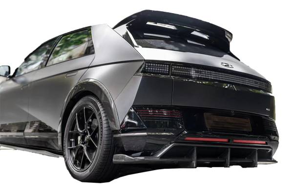 VIS Racing - Carbon Fiber Diffuser DTM Style for Hyundai Ioniq 5 2022-2024