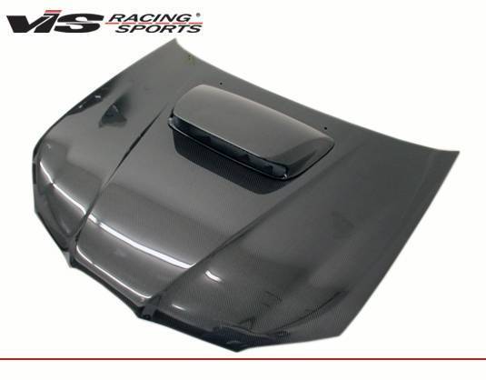 VIS Racing - Carbon Fiber Hood STI Style for Subaru WRX 4DR 2006-2007