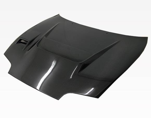 VIS Racing - Carbon Fiber Hood V Line Style for Toyota Supra 2DR 1993-1998