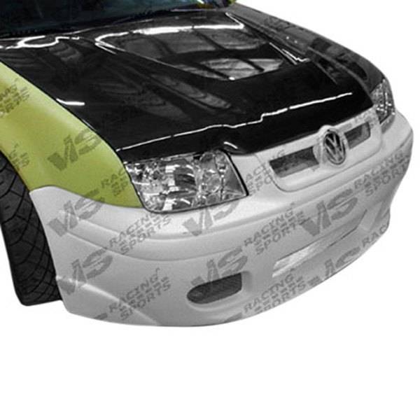 VIS Racing - Carbon Fiber Hood Invader Style for Volkswagen Jetta 4DR 1993-1998