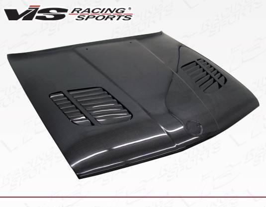 VIS Racing - Carbon Fiber Hood GTR Style for BMW 3 SERIES(E30) 2DR & 4DR 1984-1991