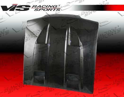 VIS Racing - Carbon Fiber Hood Mach 5 Style for Ford MUSTANG 2DR 1994-1998