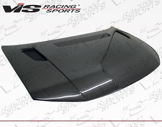 VIS Racing - Carbon Fiber Hood RVS Style for Honda Civic 2DR 2012-2013