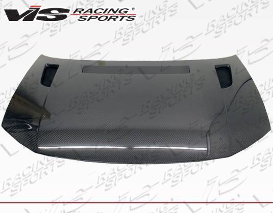 VIS Racing - Carbon Fiber Hood RVS Style for Honda Civic 4DR 2012-2012