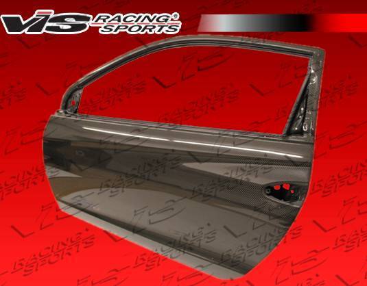 VIS Racing - Carbon Fiber Door OEM Style for Honda CR-Z Hatchback 2011-2016