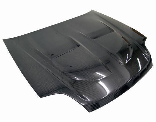 VIS Racing - Carbon Fiber Hood Xtreme GT Style for Honda Prelude 2DR 1997-2001