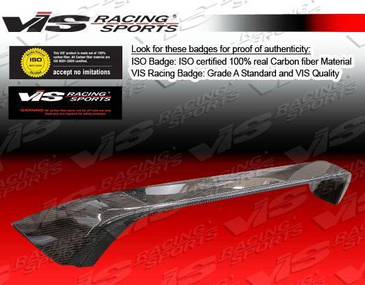 VIS Racing - Carbon Fiber Spoiler Techno R 2 Style for Lexus IS 300 4DR 2000-2005