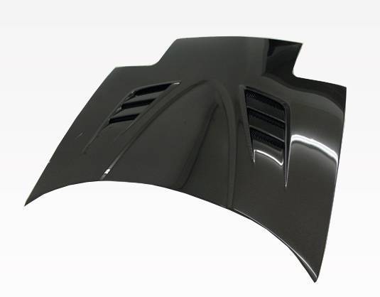 VIS Racing - Carbon Fiber Hood V Speed Style for Mazda Miata 2DR 1990-1998