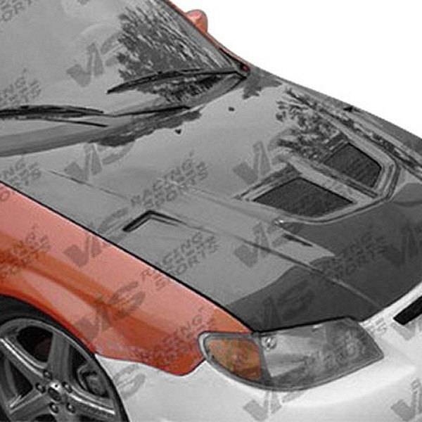 VIS Racing - Carbon Fiber Hood EVO Style for Mazda Protege 5 4DR 2002-2003