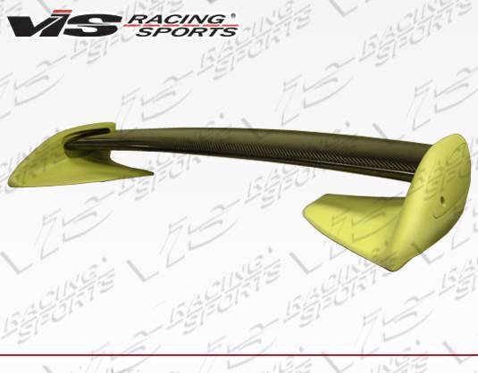 VIS Racing - Carbon Fiber Center Deck Spoiler OEM Style for Mazda RX7 1993-1999