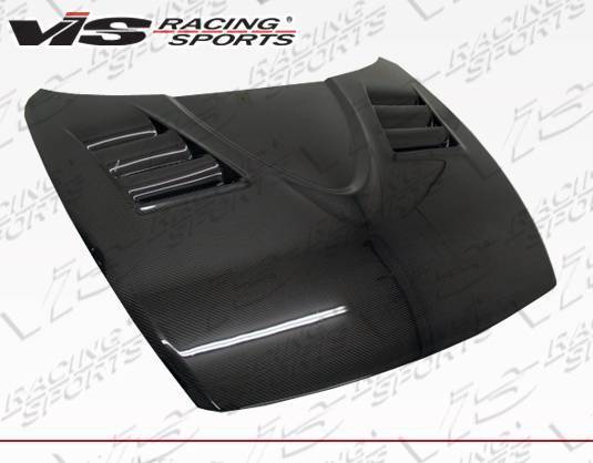 VIS Racing - Carbon Fiber Hood V-Speed Style for Mazda RX8 2DR 2004-2012