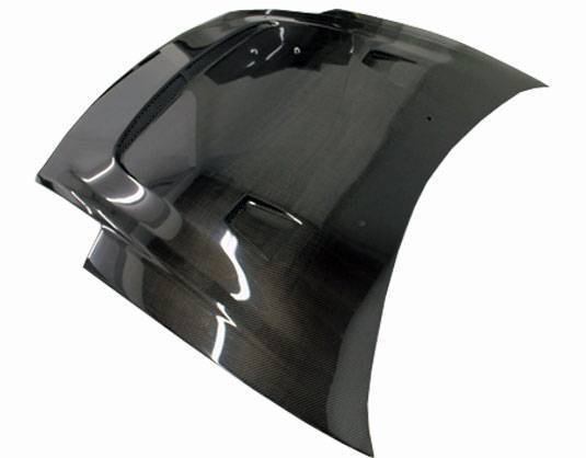 VIS Racing - Carbon Fiber Hood JS Style for Mitsubishi Eclipse 2DR 2000-2005