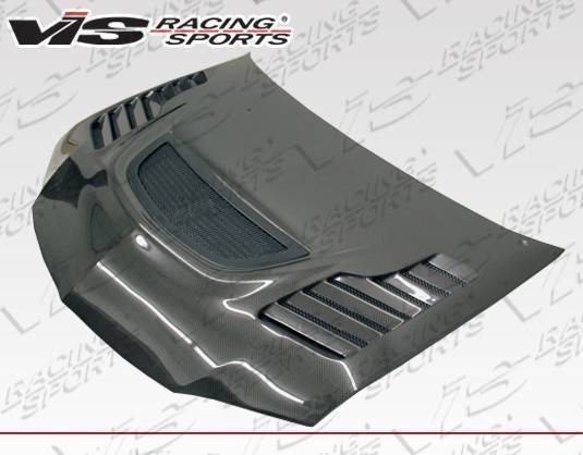 VIS Racing - Carbon Fiber Hood Tracer Style for Mitsubishi EVO 9 4DR 2006-2007