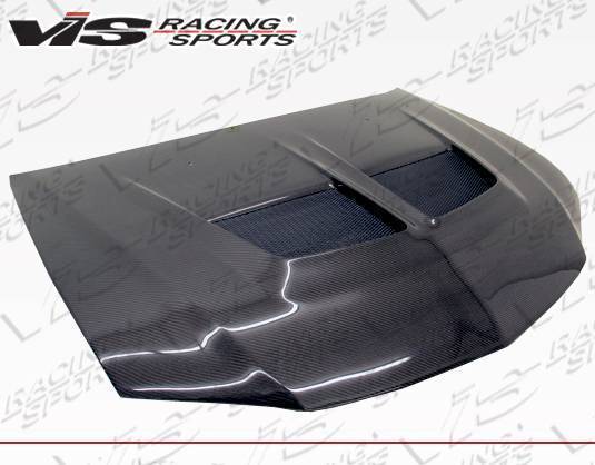 VIS Racing - Carbon Fiber Hood VRS  Style for Mitsubishi EVO 9 4DR 2006-2007