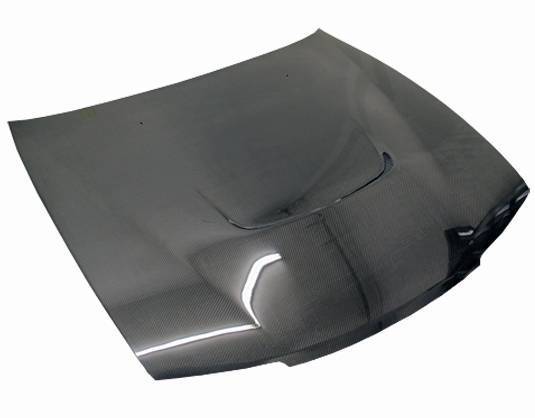 VIS Racing - Carbon Fiber Hood JS Style for Nissan 240SX 2DR 1995-1996