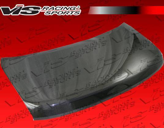 VIS Racing - Carbon Fiber Hood OEM Style for Nissan Cube 4DR 2009-2014