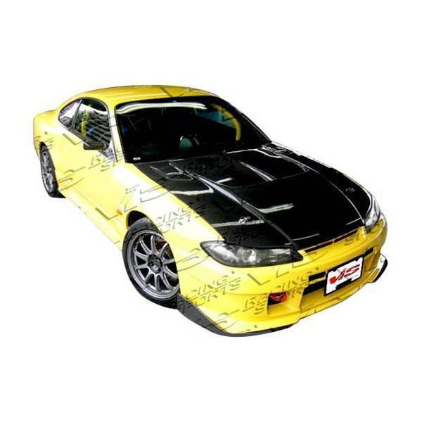 VIS Racing - Carbon Fiber Hood Drift 2 Style for Nissan SILVA S15 2DR 1999-2002